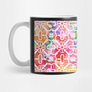 Kaleidoscope of Honey Bees Mug